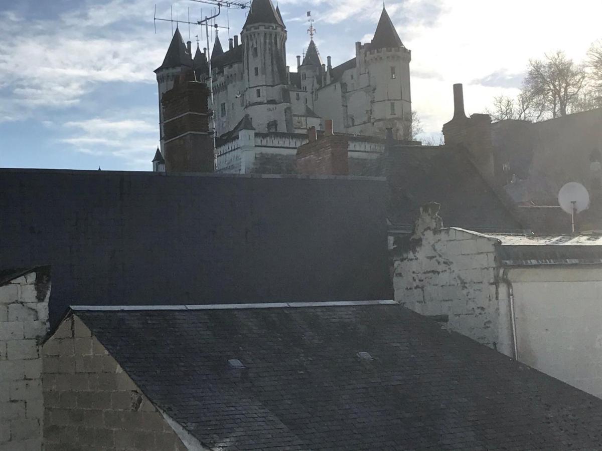 Jolie Maison Tuffeau Centre De Saumur Avec Local Velos โซมูร์ ภายนอก รูปภาพ