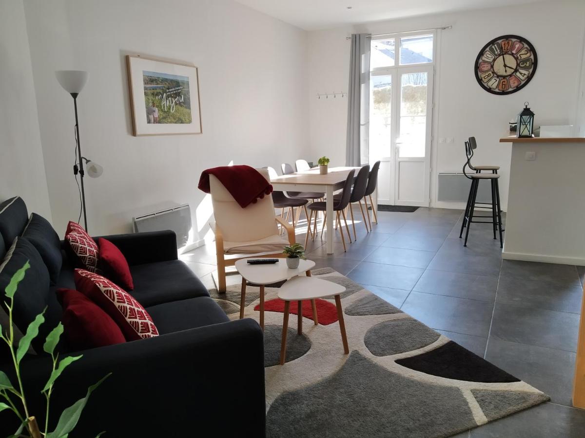 Jolie Maison Tuffeau Centre De Saumur Avec Local Velos โซมูร์ ภายนอก รูปภาพ